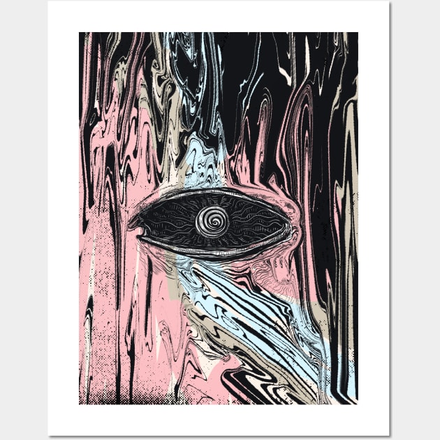 EYE GLITCH Wall Art by Yeroma